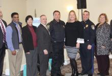 Police Chiefs, Superintendents, and DCF employee from Fall River, New Bedford, Taunton and Attleboro