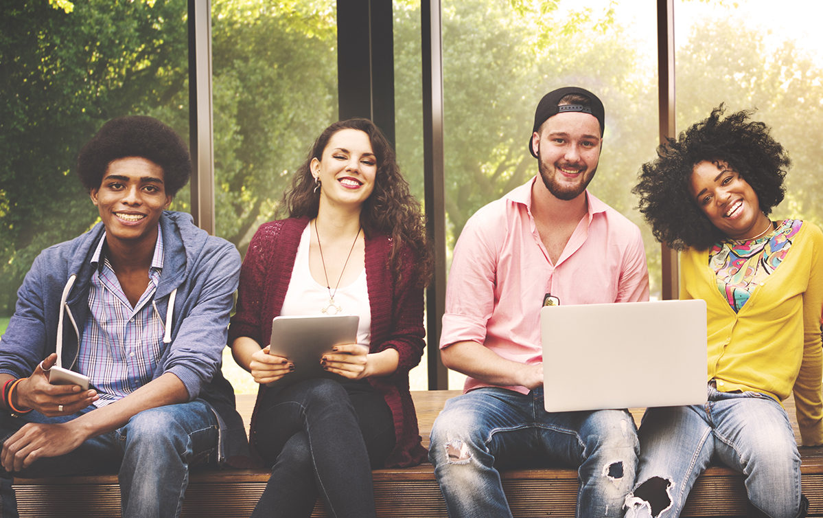 Group of Diverse Teens