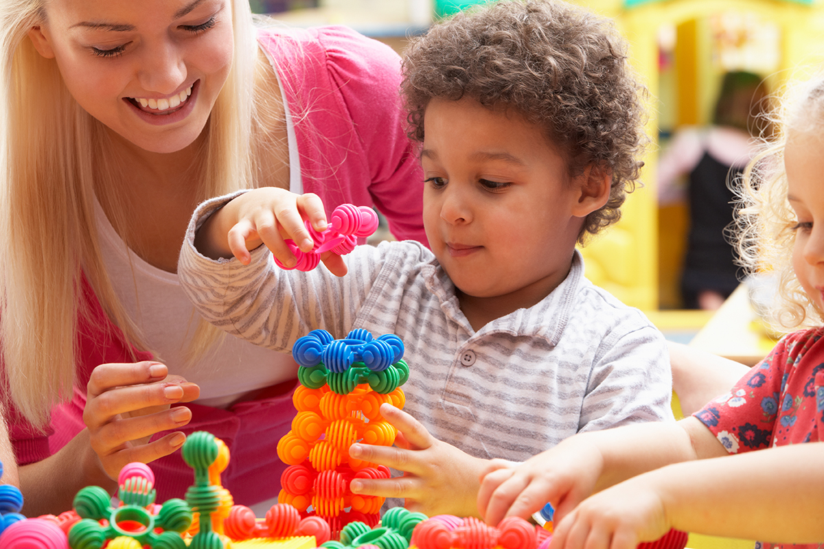 toddler and daycare provider